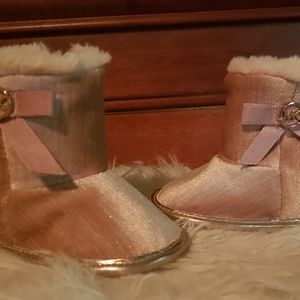 Michael Kors size 2 Rose Gold soft boot